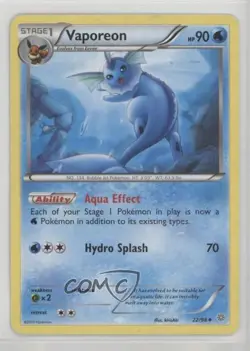 Vaporeon Pokemon XY Ancient Origins #22 - Image 1