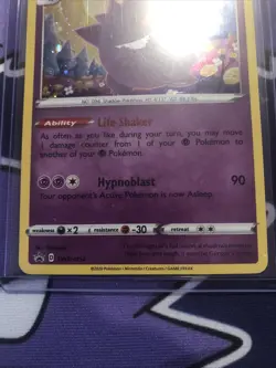 Gengar SWSH052 SWSH: Sword & Shield Promo Cards Holo Behind The Head Swirl - Image 4