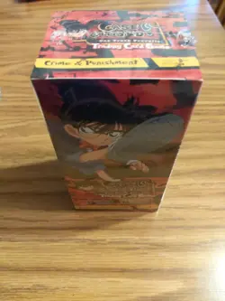 Score Case Closed TCG Card Game Crime And Punishment Booster Box First Edition - Image 2