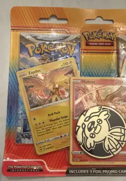 Pokemon Trading Cards 2 Pack Zapdos, Moltres, Articuno New Sealed - Image 3