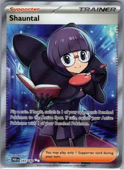 Shauntal 243/182 SV04: Paradox Rift - Pokemon Card - NM - Image 1