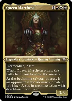 Queen Marchesa (Foil Etched) R Commander Masters 588 NM - Image 1