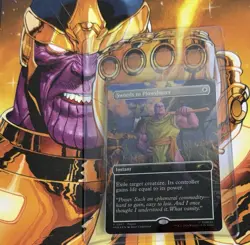 THANOS MTG PSA Exclusive Holofoil Promo P 0001 Swords to Plowshares Sealed - Image 1