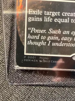 Magic the Gathering PSA Magazine Promo Swords to Plowshares Thanos (see photos) - Image 4