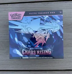 Pokemon TCG Mega Evolution Chaos Rising Elite Trainer Box ETB - New Sealed - Image 1