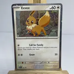 Pokemon Destined Rivals - Eevee SVP 200 Blister Promo DOUBLE SWIRL💫💫 - Image 1
