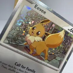 Pokemon Destined Rivals - Eevee SVP 200 Blister Promo DOUBLE SWIRL💫💫 - Image 5