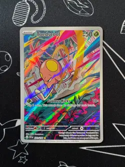 Toedscool 201/198 Pokemon TCG Scarlet & Violet Base Set Illustration Rare - Image 1