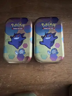 Lot Of 18 Pokemon Mini Tins & 2 lunch box tins- EMPTY No Packs - Image 3