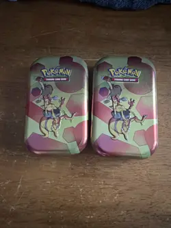 Lot Of 18 Pokemon Mini Tins & 2 lunch box tins- EMPTY No Packs - Image 4
