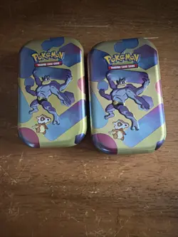 Lot Of 18 Pokemon Mini Tins & 2 lunch box tins- EMPTY No Packs - Image 5