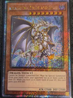 Yugioh - Dragon Of Pride And Soul INFO-EN000 - QCSR, Quarter Century Secret VLP - Image 1