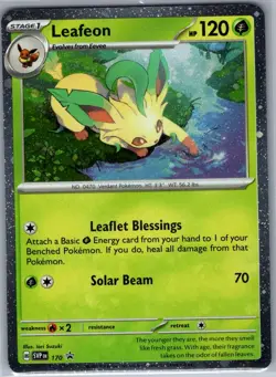 Leafeon - (Cosmos Holo) 170 SV: Scarlet & Violet Promo Cards - Pokemon Card - NM - Image 1