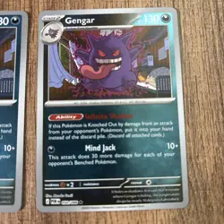 Gengar 050/088 Reverse Holo Rare Perfect Order NM Pokemon Card - Image 3