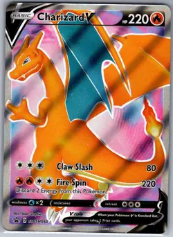 Charizard V - SWSH050 SWSH: Sword & Shield Promo Cards - Pokemon Card - NM - Image 1