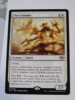 MTG- Dust Animus- Outlaws of Thunder Junction - Image 1