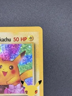 Pokemon Pikachu Birthday Card Celebrations NM + Ancient Mew MP - Image 4