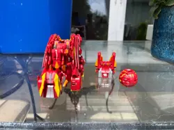 Bakugan Battle Brawlers Dragonoid Colossus with 4 Ability Cards - Image 4
