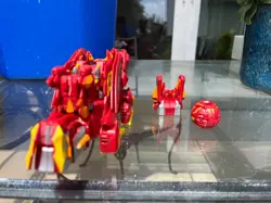 Bakugan Battle Brawlers Dragonoid Colossus with 4 Ability Cards - Image 5