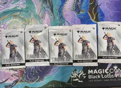 Magic The Gathering Sleeved - Final Fantasy Play Booster (Bundle Of Packs 5) - Image 1
