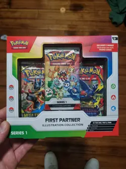 First Partner Illustration Collection Box Series 1 Pokemon TCG Sealed - Image 1