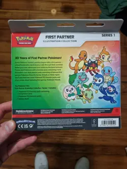 First Partner Illustration Collection Box Series 1 Pokemon TCG Sealed - Image 4