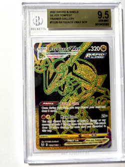 BGS 9.5 Rayquaza VMAX #TG29, 2022 Pokemon English Silver Tempest Trainer Gallery - Image 1