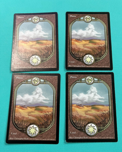 4x - Plains - Unglued - MTG - Magic the Gathering - x4 - Image 1