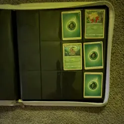 Pokemon TCG Energy Card Binder Lot Grass Water Fire - English Standard Size - Image 2
