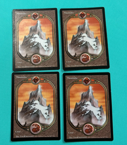 4x - Mountain - Unglued -MTG - Magic the Gathering - x4 - Image 2