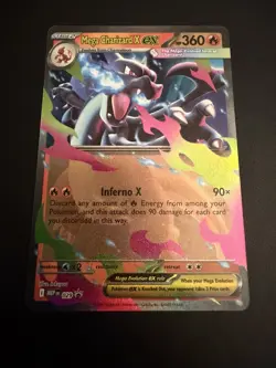 Mega Charizard X ex 029 Holo Promo ME: Mega Evolution Promo Pokemon Near Mint - Image 1