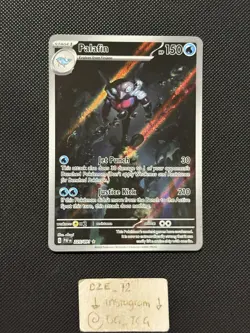Pokemon Paldean Fates - Palafin - 225/091 - Illustration Art Rare - M/NM - Image 1