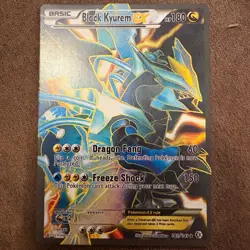 Black Kyurem EX - Boundaries Crossed - 145/149 - Full Art - Pokemon TCG - Image 1