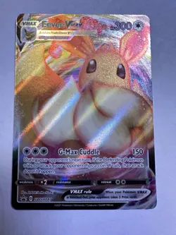 Eevee VMAX SWSH087 Black Star Promo Full Art Holo Pokemon TCG 2021 - Image 1