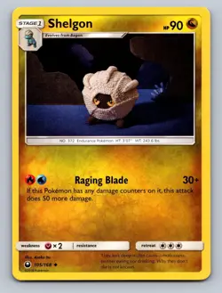 Shelgon 105/168 Uncommon Celestial Storm NM Asako Ito 2018 Free Shipping - Image 1