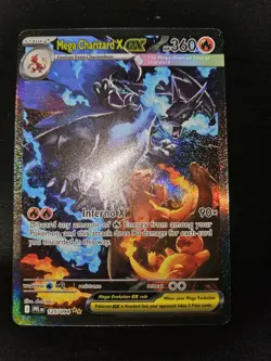 Pokemon TCG Mega Charizard X EX SIR 125/095 Phantasmal Flames NEVER PLAYED - Image 1
