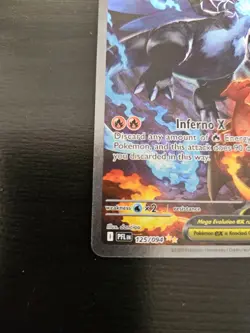 Pokemon TCG Mega Charizard X EX SIR 125/095 Phantasmal Flames NEVER PLAYED - Image 5
