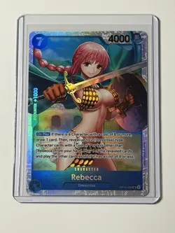 Rebecca (058) OP10-058 Royal Blood Foil One Piece - Image 1