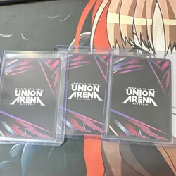 Union Arena TCG Sung Jinwoo - Solo Leveling - SR SLG-1-021 (ENG | NM) 3 COPIES ! - Image 2