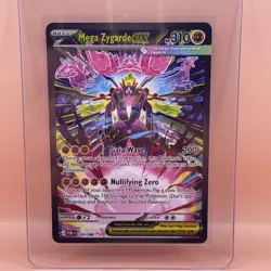 Mega Zygarde ex 120/088 SIR Perfect Order POKEMON CARD - Image 1