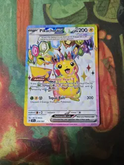 Pokemon TCG Surging Sparks Pikachu Ex 219/191 NM - Image 1