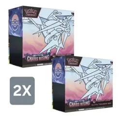 Pokemon TCG Chaos Rising PKC ETB x2 In Hand Pokemon Center - Image 1
