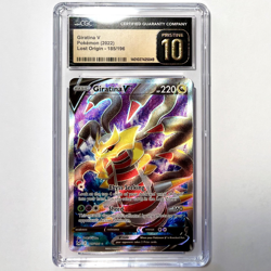 CGC 10 PRISTINE Giratina V Lost Origin 185/196, 2022 Pokemon English Gem Mint - Image 1