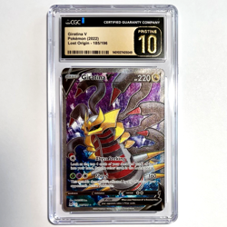 CGC 10 PRISTINE Giratina V Lost Origin 185/196, 2022 Pokemon English Gem Mint - Image 2