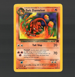 Pokemon Dark Charmeleon 32/82 Non Holo Team Rocket Unlimited LP/NM - Image 1