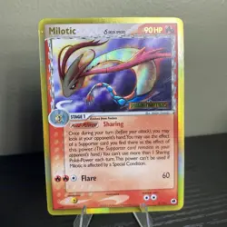 Pokemon TCG Milotic (Delta Species) 5/101 Dragon Frontiers Reverse Holo MP - Image 1