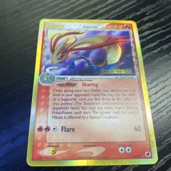 Pokemon TCG Milotic (Delta Species) 5/101 Dragon Frontiers Reverse Holo MP - Image 2