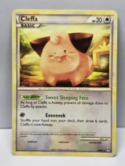 Pokemon TCG Cleffa Rare Call of Legends 24/95 LP - Image 1