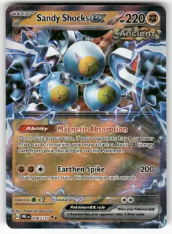 Sandy Shocks ex 056/131 Holo Double Rare Prismatic Evolutions Pokemon Near Mint - Image 1