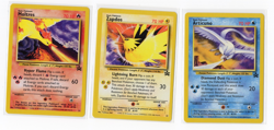 Pokemon Articuno Zapdos Moltres Black Star Promo 21 22 23 NM WOTC Vintage - Image 1